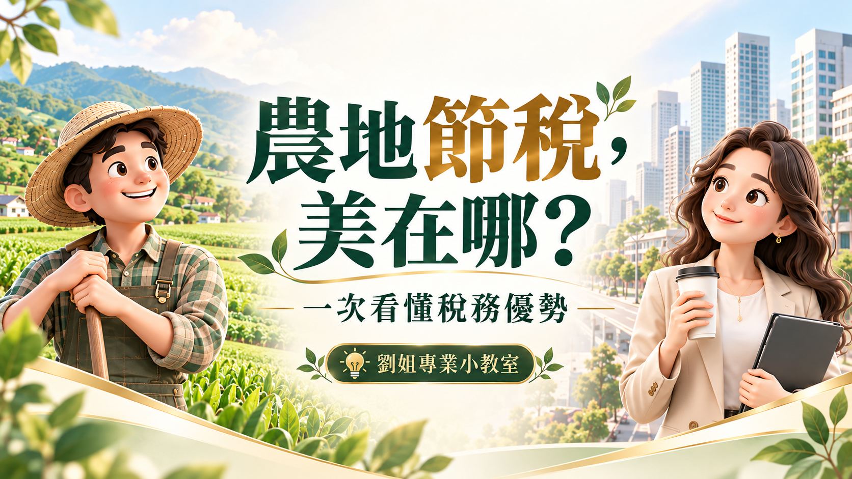 農地節稅,美在哪?一次看懂稅務優勢
